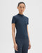 Theory Tiny Turtleneck Tee in Nocturne Navy