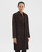 Theory Utility Trench Coat in Suede