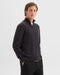 Theory Hilles Quarter-Zip Cashmere Sweater - Hickory Melange