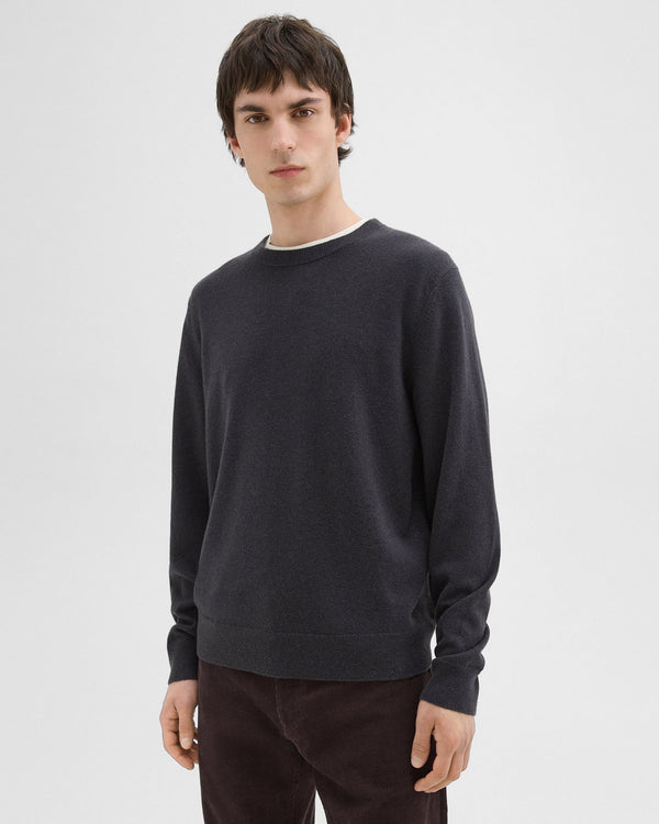 Theory Hilles Cashmere Crewneck Sweater