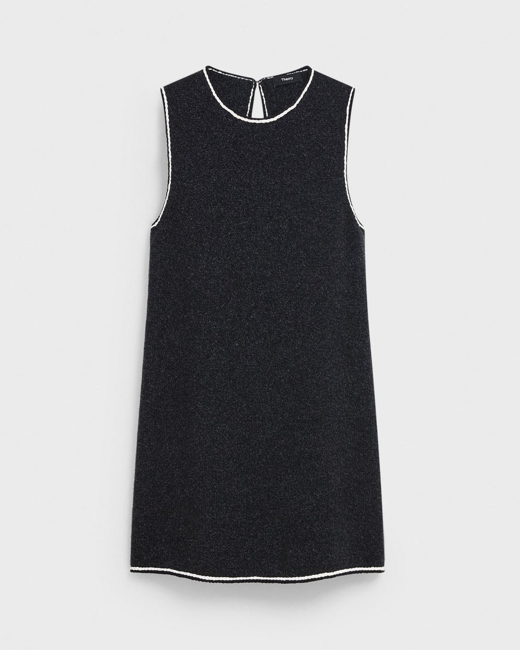 Theory Sheath Dress in Felted Wool-Cashmere