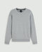 Theory Relaxed Crewneck Sweatshirt in Light Bilen in Melange Grey