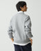 Theory Relaxed Crewneck Sweatshirt in Light Bilen in Melange Grey