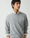 Theory Relaxed Crewneck Sweatshirt in Light Bilen in Melange Grey