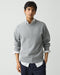 Theory Relaxed Crewneck Sweatshirt in Light Bilen in Melange Grey