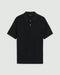 Theory Goris Polo Shirt in Light Bilen in Black