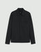 Theory Overshirt in Precision Ponte in Black