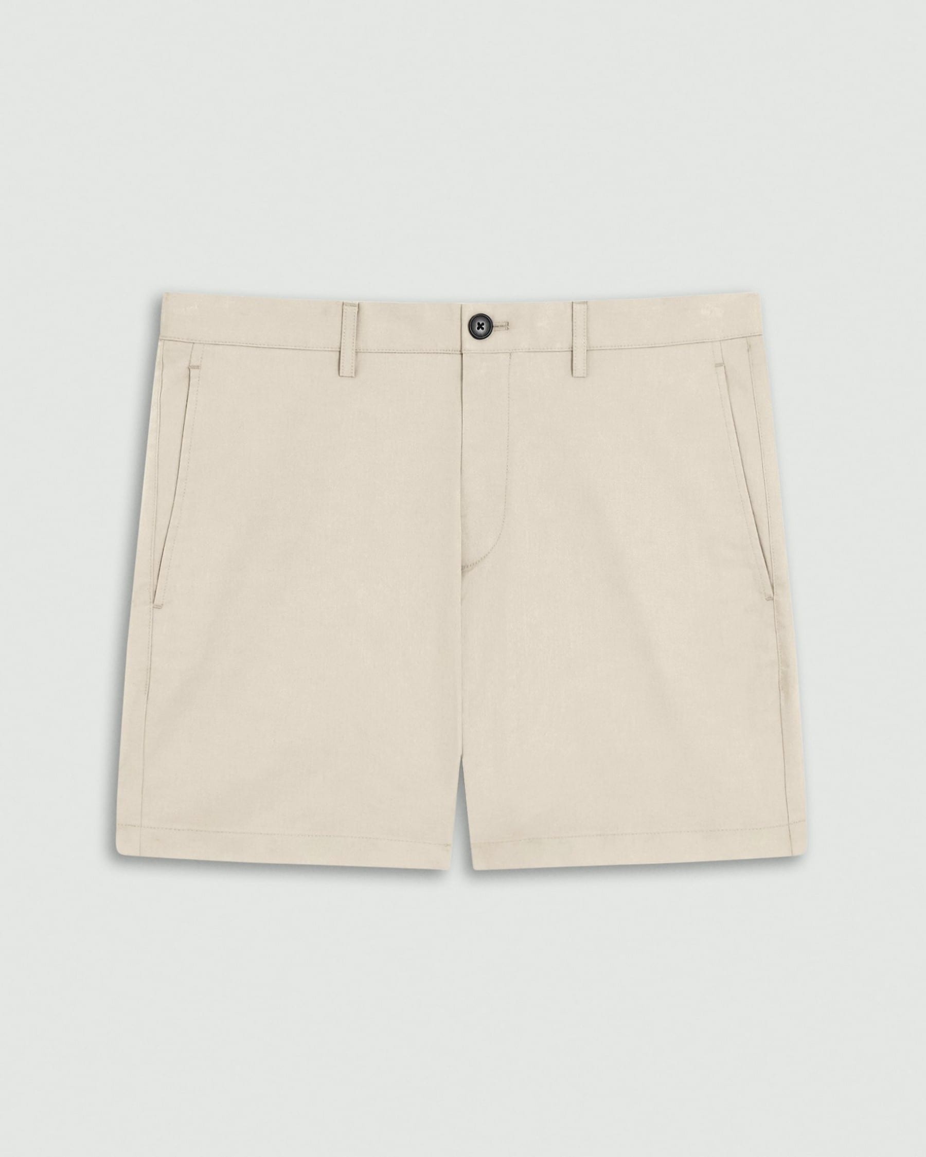 Theory Zaine Stretch Cotton Short - Earl Grey