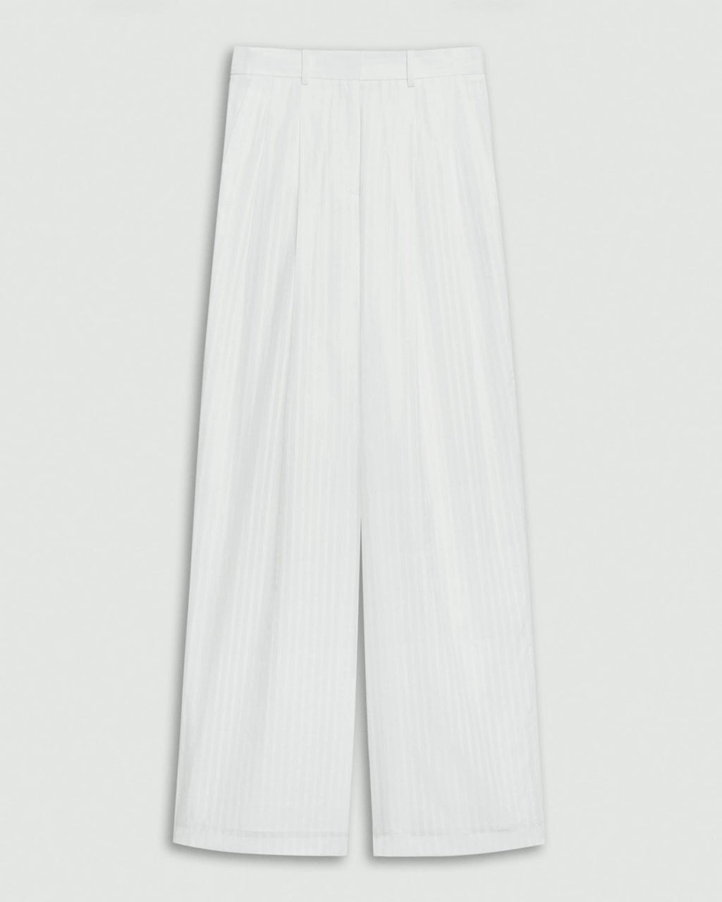 Theory Double Pleat Pant - White