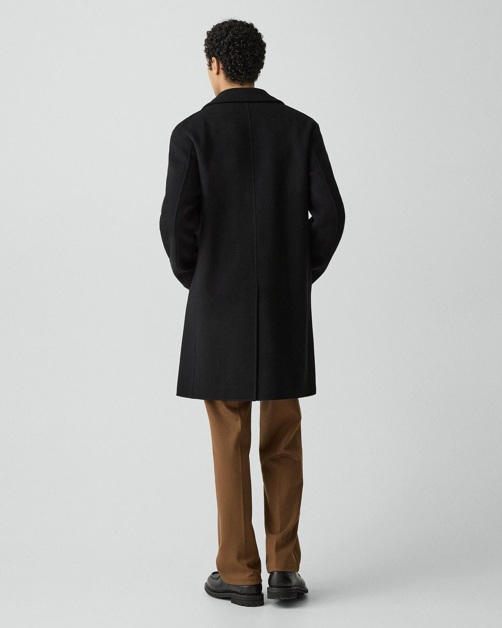 Theory Standard Coat Double-Face Wool-Cashmere