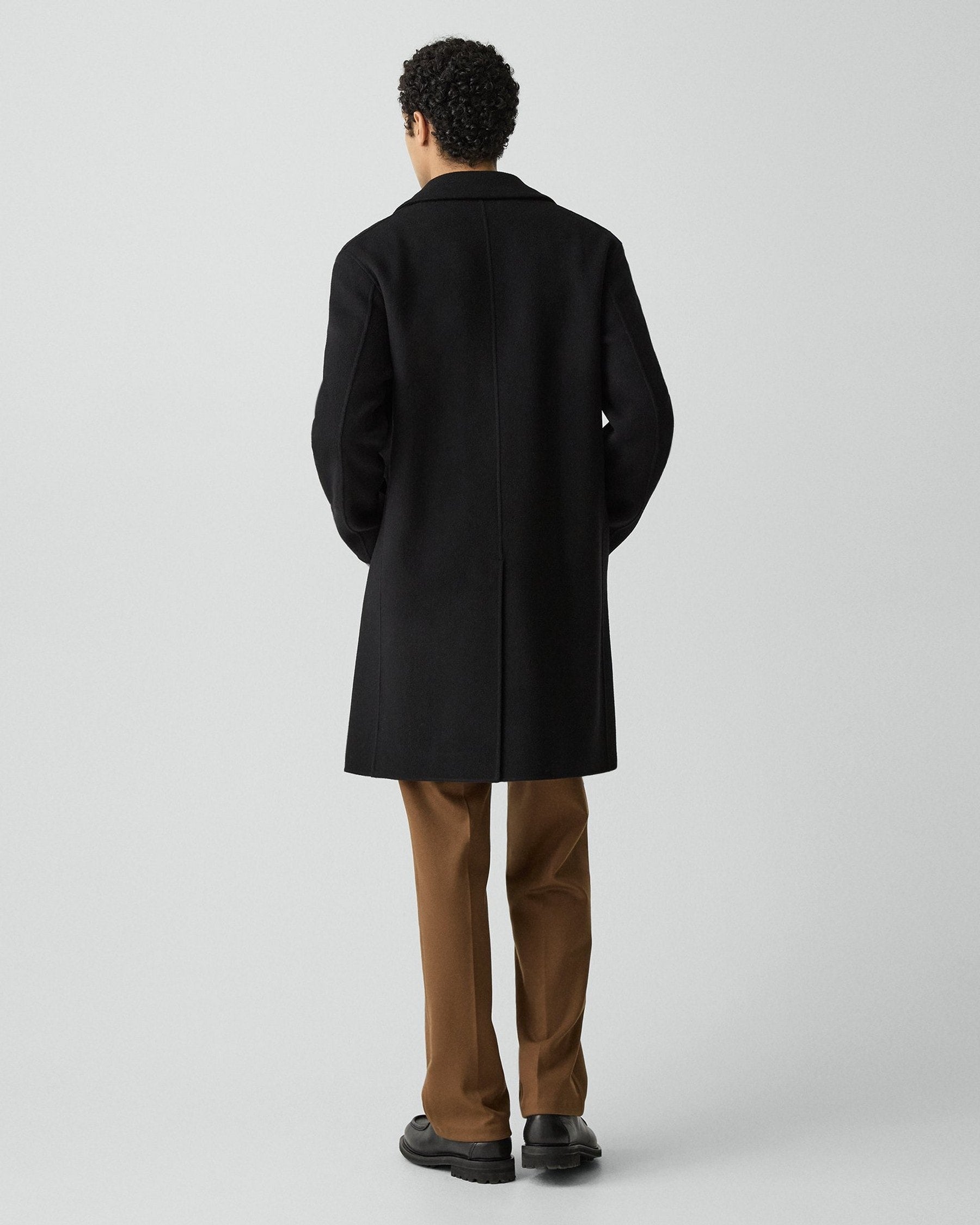 Theory Standard Coat Double-Face Wool-Cashmere