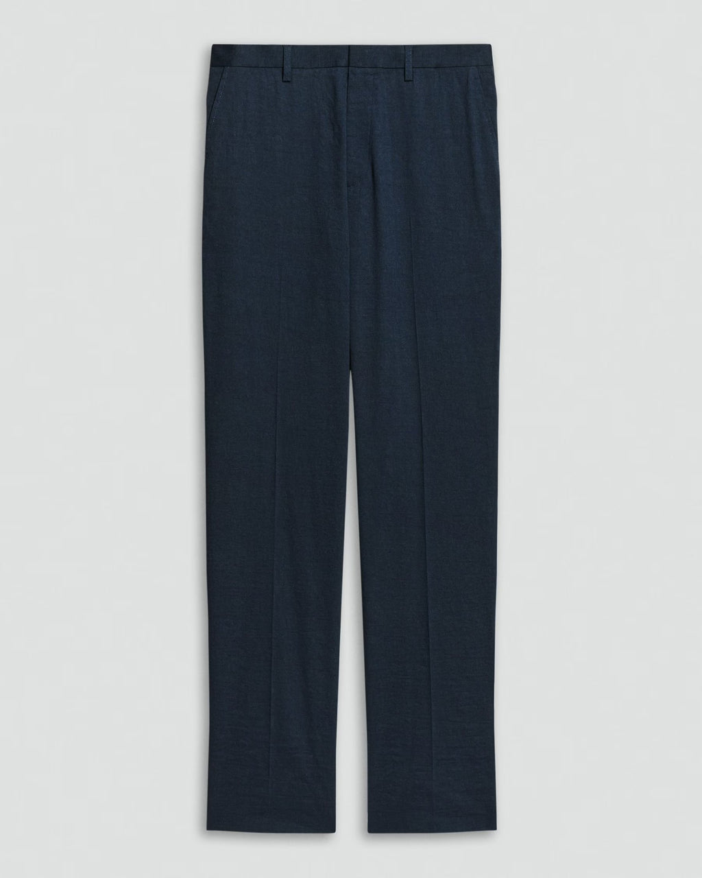 Theory Standard Pant in Good Linen - Dark Blue Wing