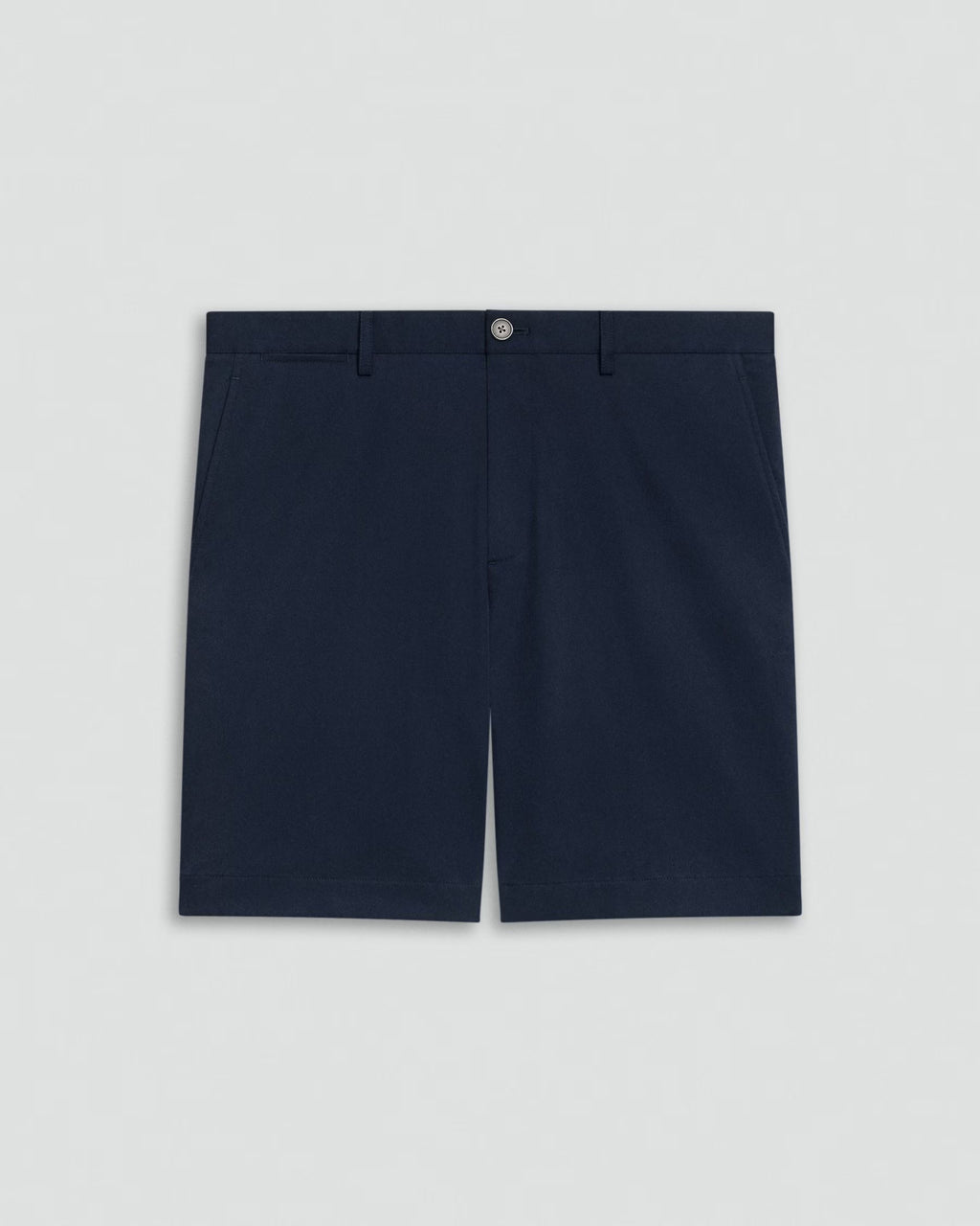 Theory Standard Chino Short in Moonsoft Cotton - Baltic