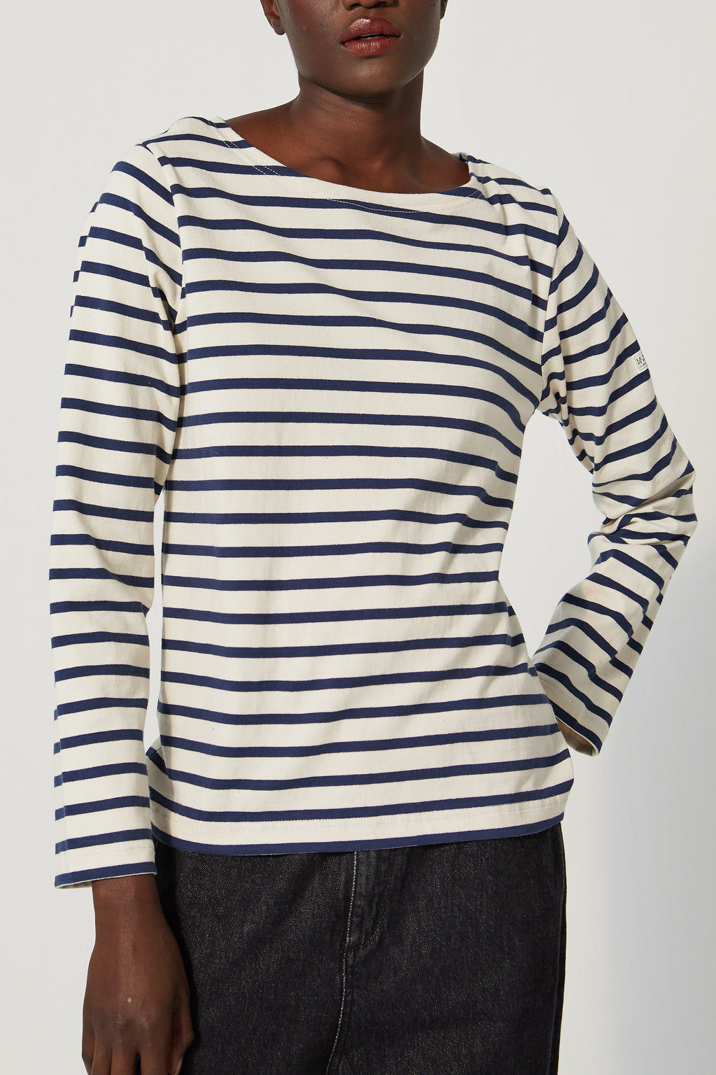 Le Mont Saint Michel Tilda Marinière with Long Sleeves - Navy