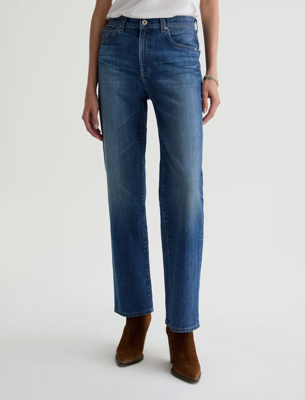 AG Brinley Jean Mid-Rise Straight - Rewind