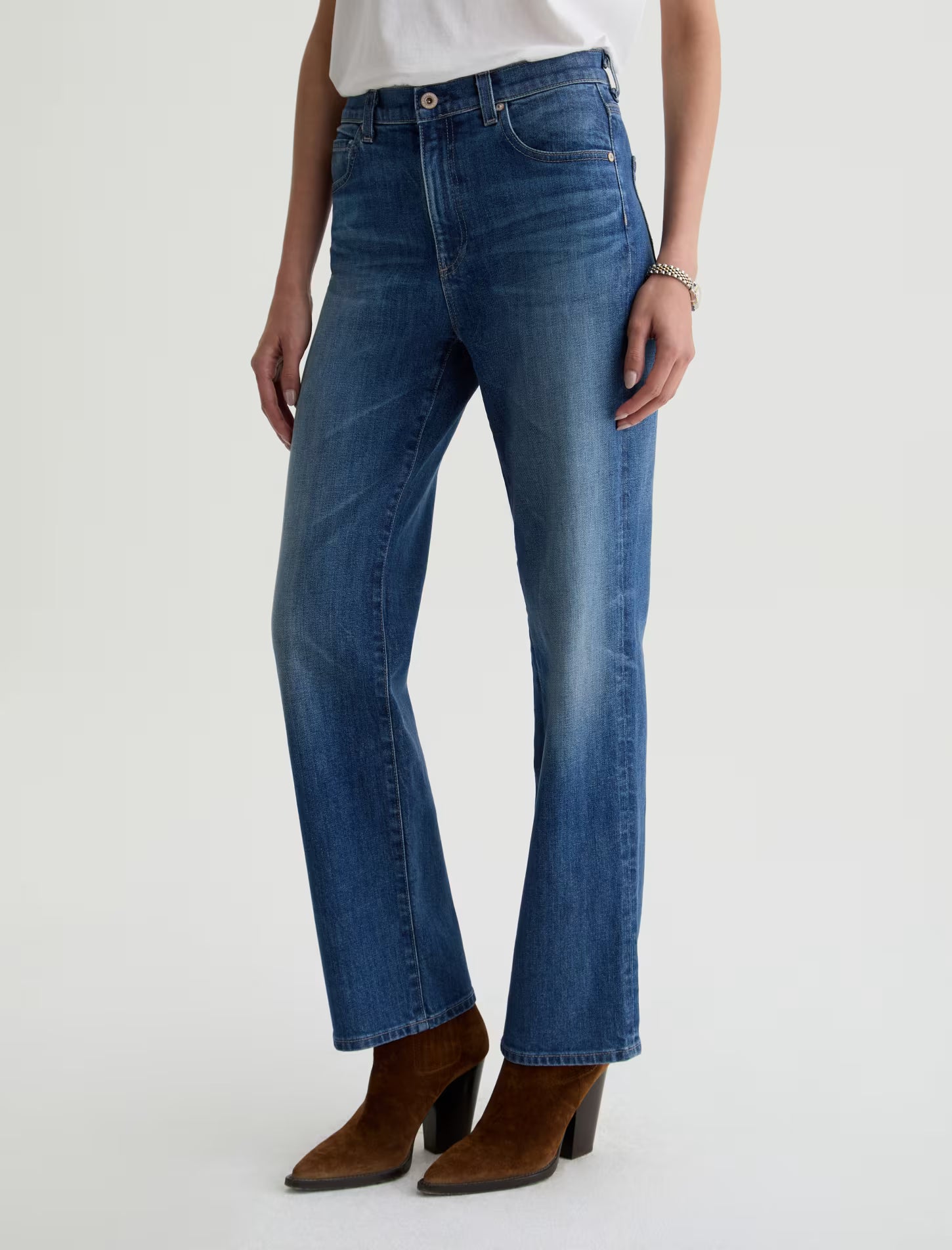AG Brinley Jean Mid-Rise Straight - Rewind