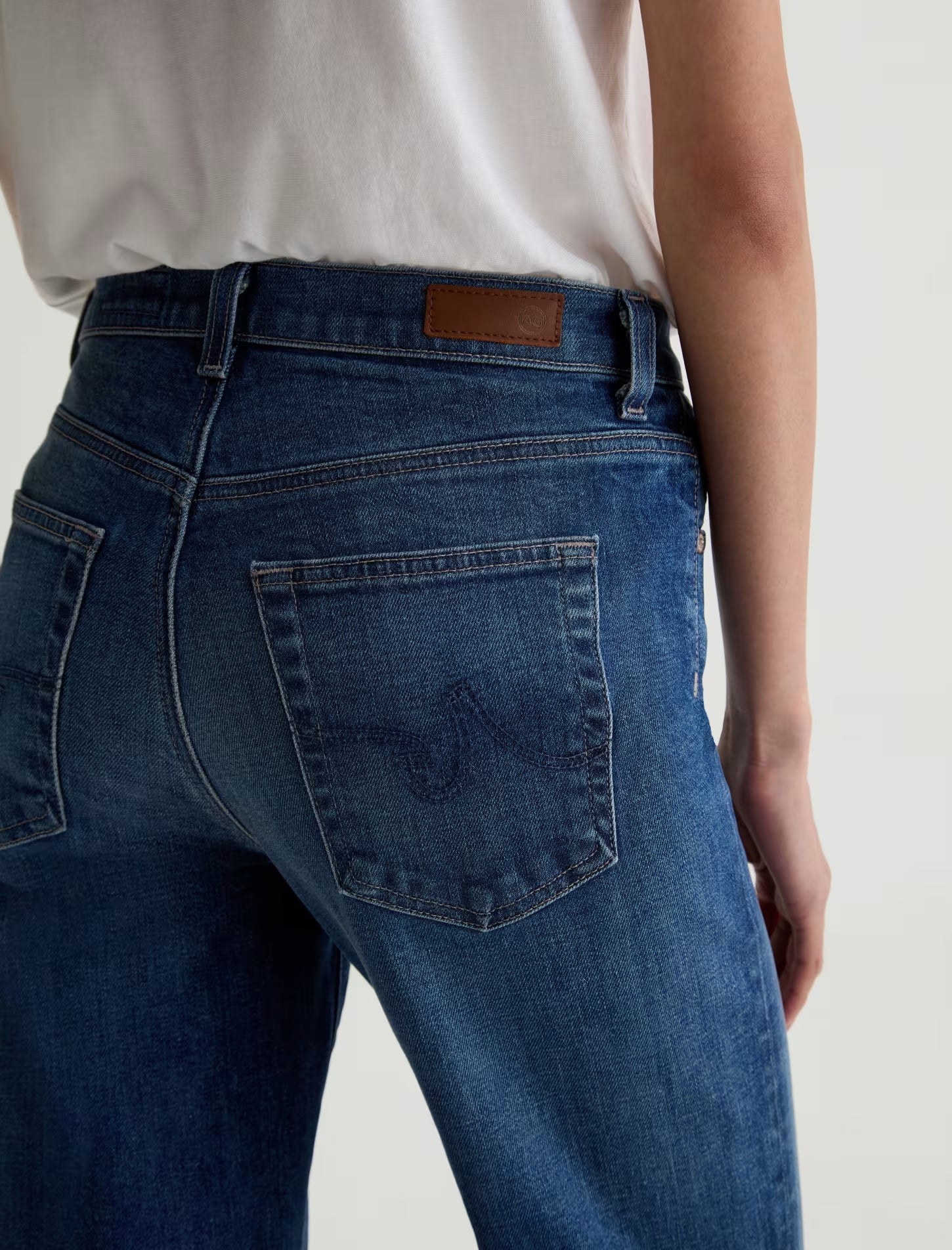 AG Brinley Jean Mid-Rise Straight - Rewind