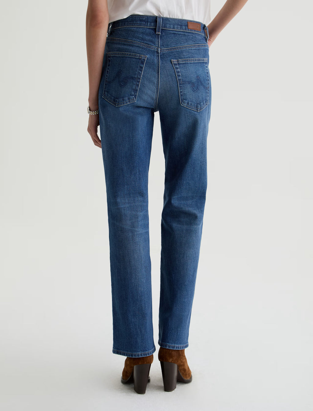 AG Brinley Jean Mid-Rise Straight - Rewind