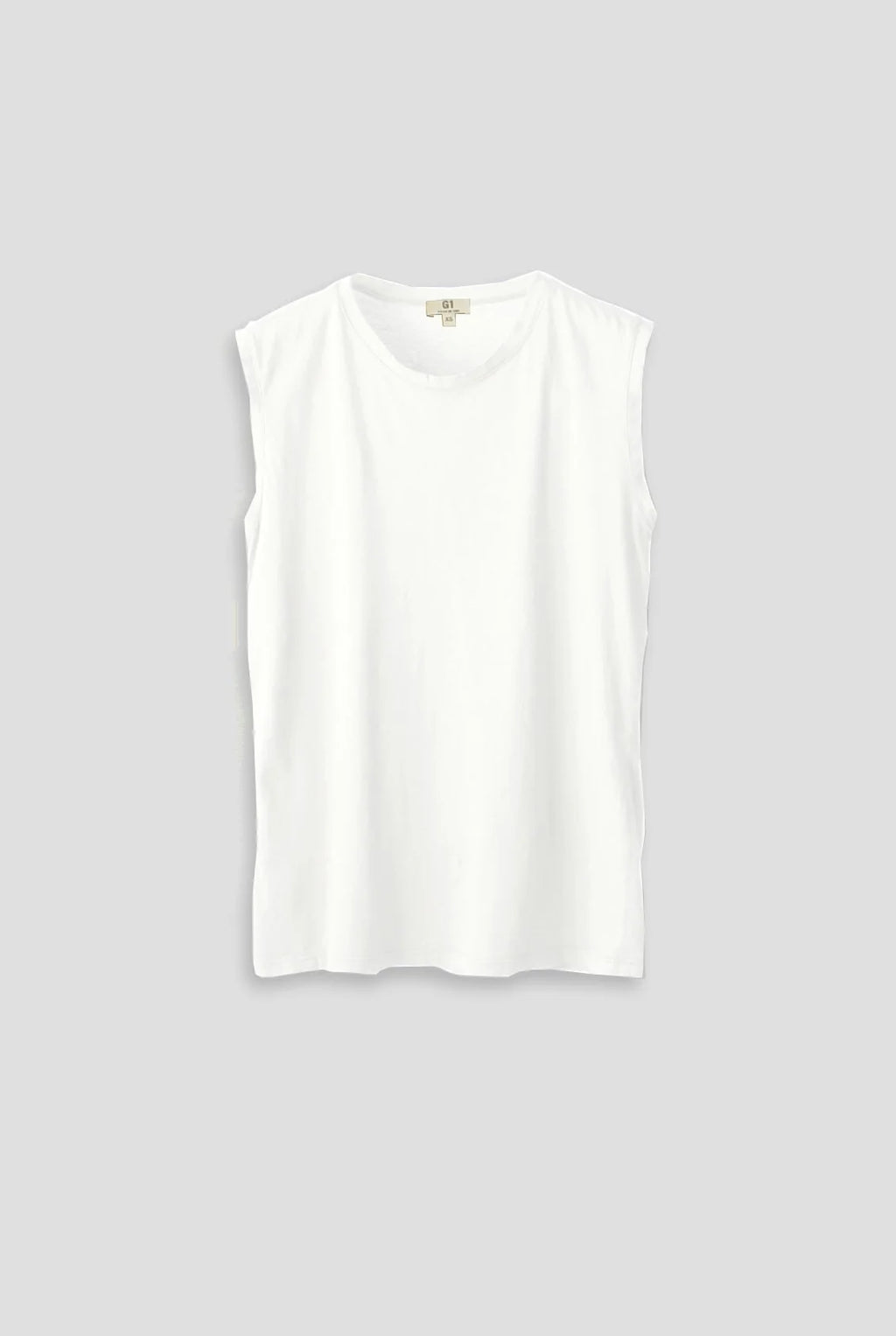 G1 Muscle Tank - White