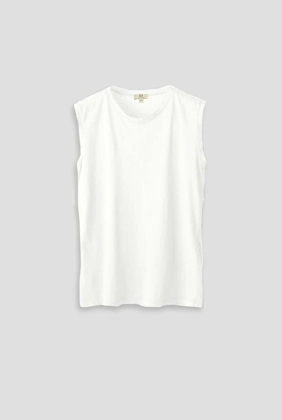 G1 Muscle Tank - White