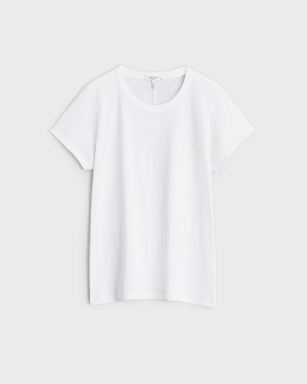 Rag & Bone The Slub Tee in Bright White