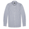 Le Alfre Navy Thick Stripe  Oxford Shirt
