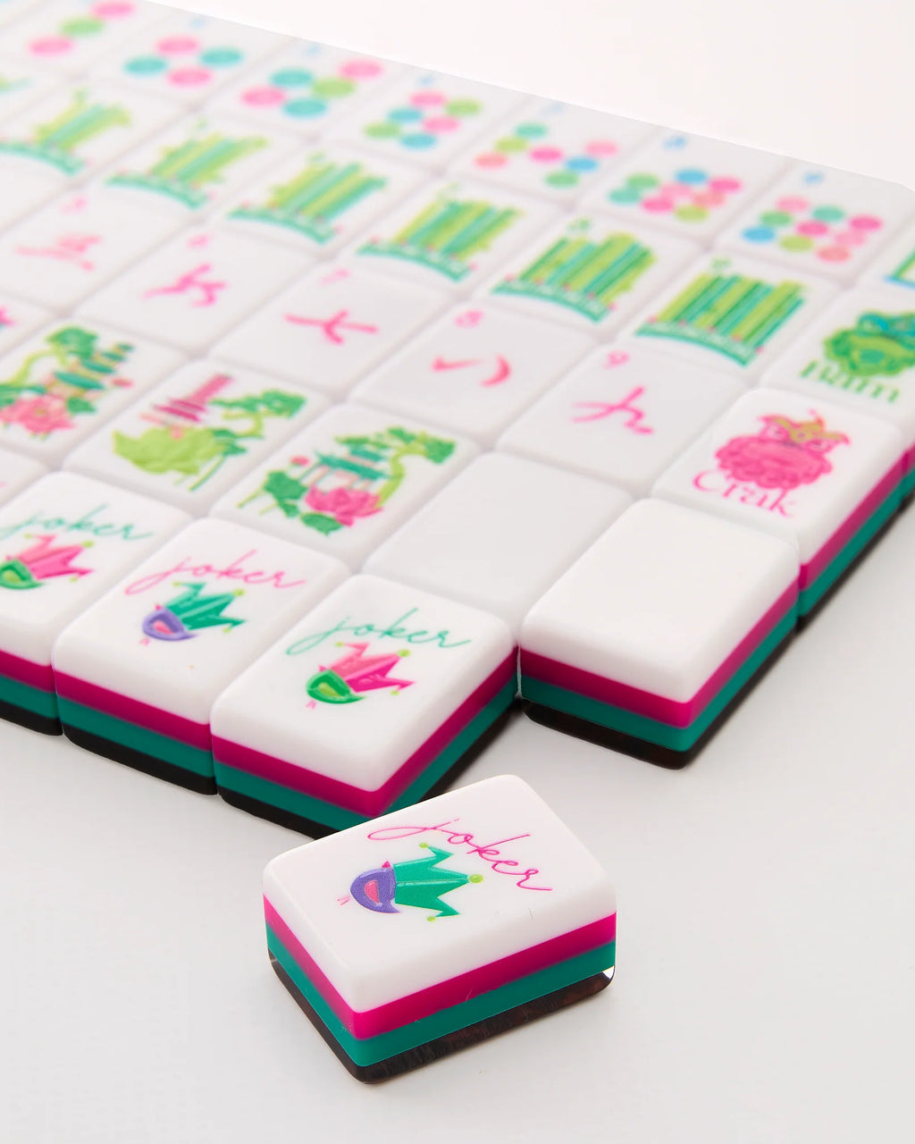 Oh My Mahjong Glow Wild Tile Set