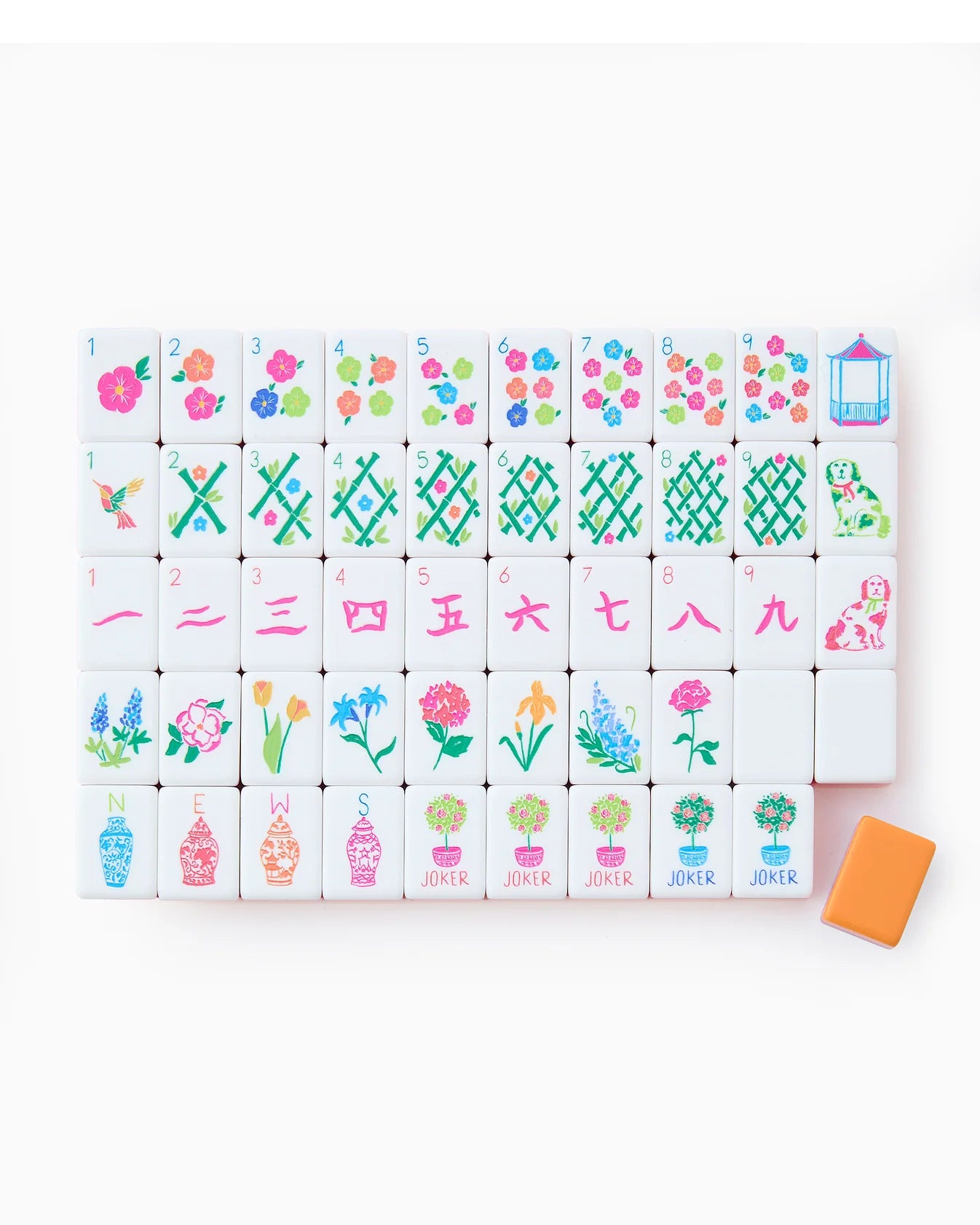 Oh My Mahjong Sunset Tile Set