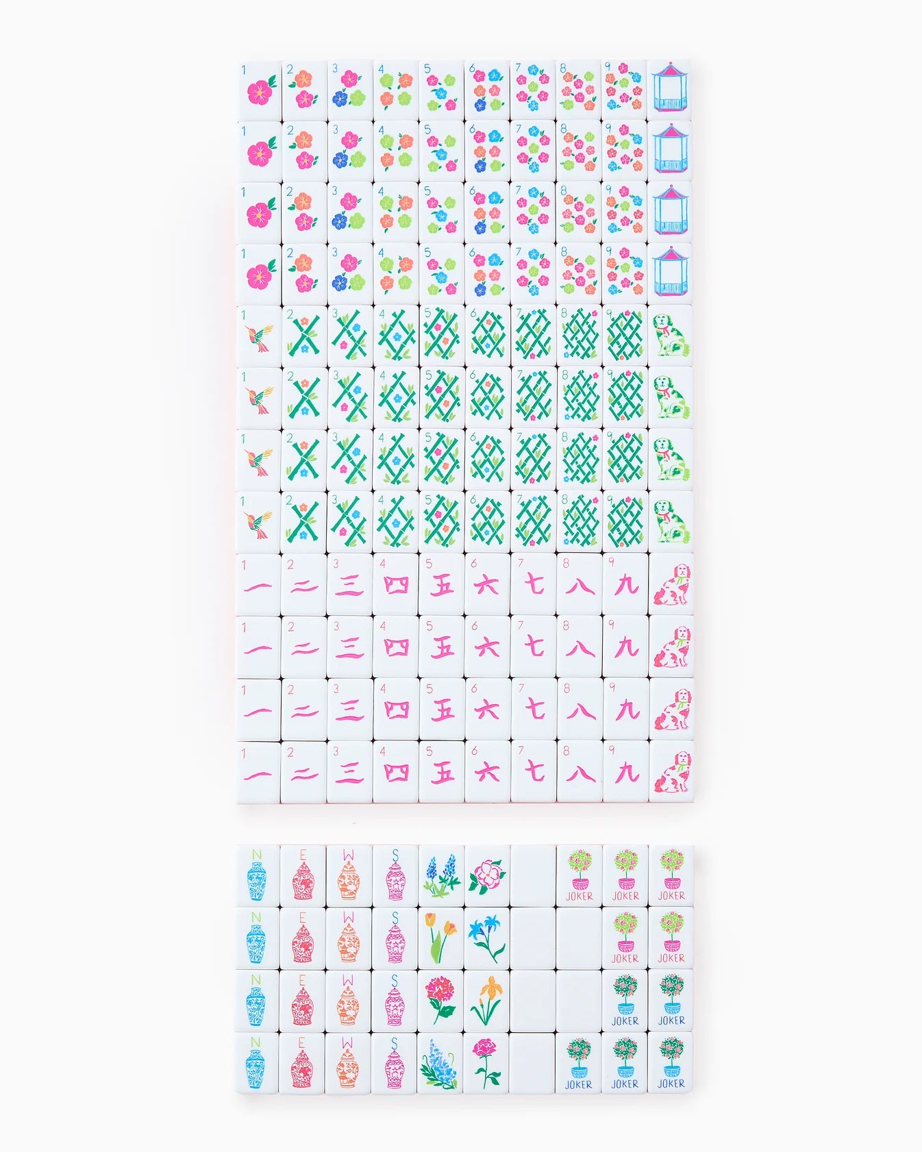 Oh My Mahjong Sunset Tile Set