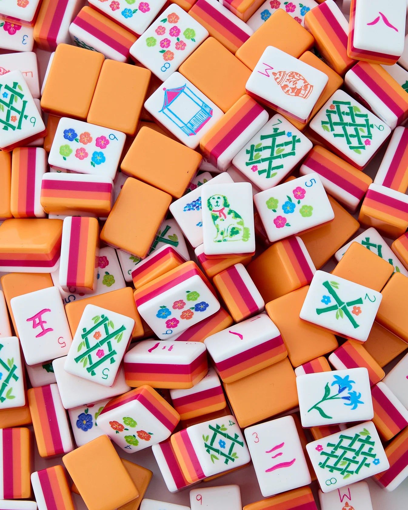 Oh My Mahjong Sunset Tile Set