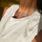 Nickho Rey White Gold Tish Tennis Necklace