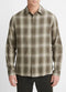 Vince Toledo Shadow Plaid Shirt