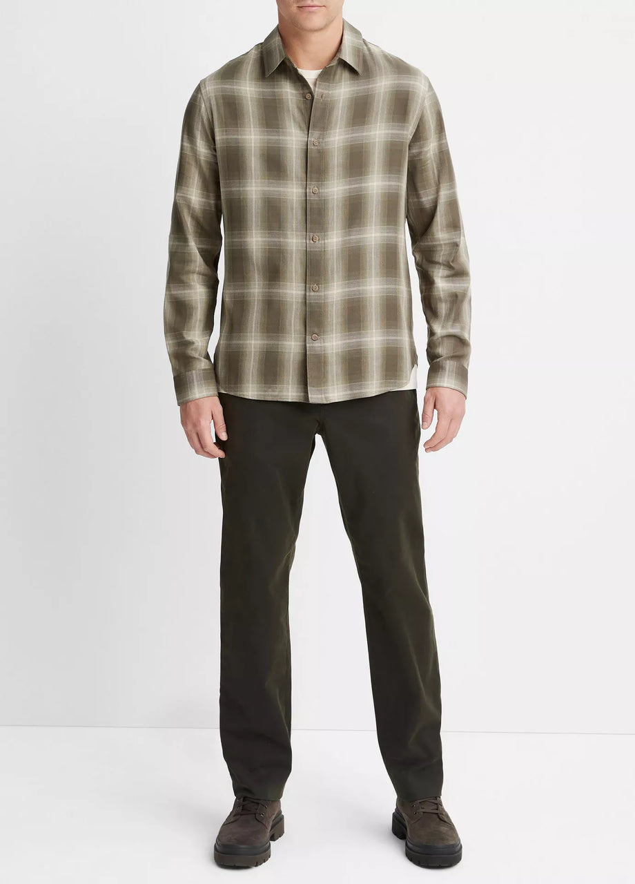 Vince Toledo Shadow Plaid Shirt