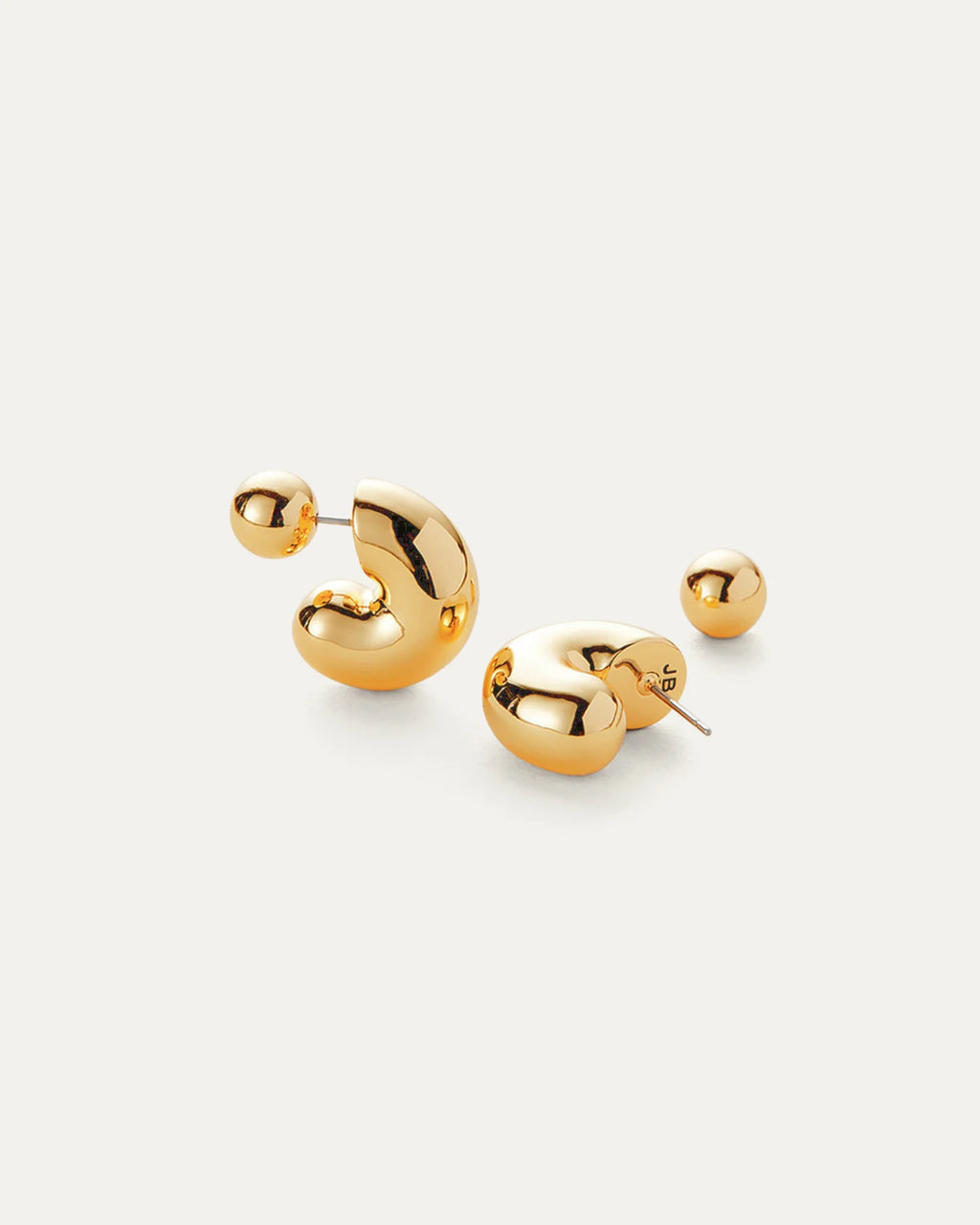 Jenny Bird Tome Hoops - Medium - Gold