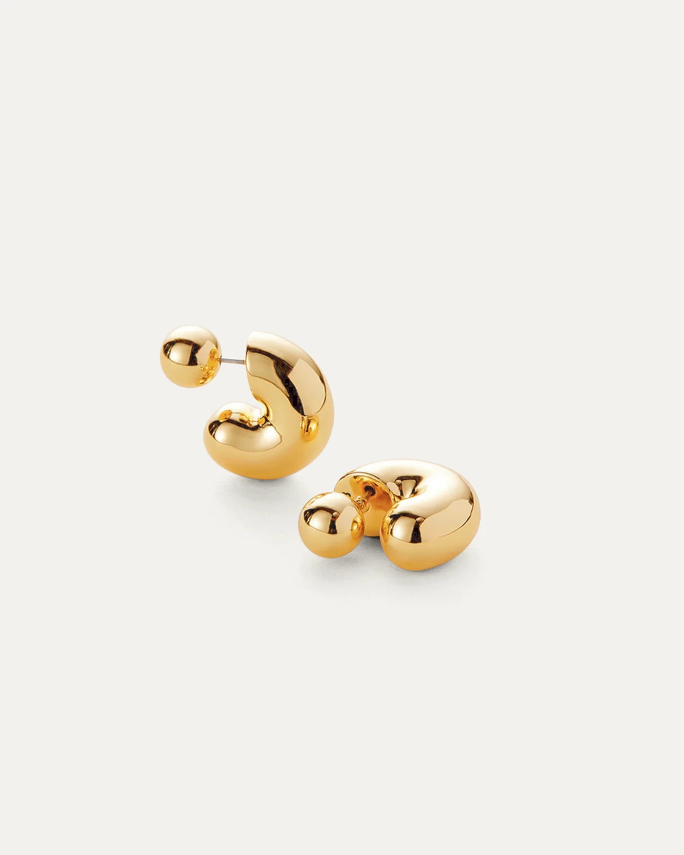 Jenny Bird Tome Hoops - Medium - Gold
