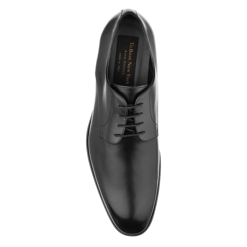 To Boot Parsons Black Calf Derby Oxford