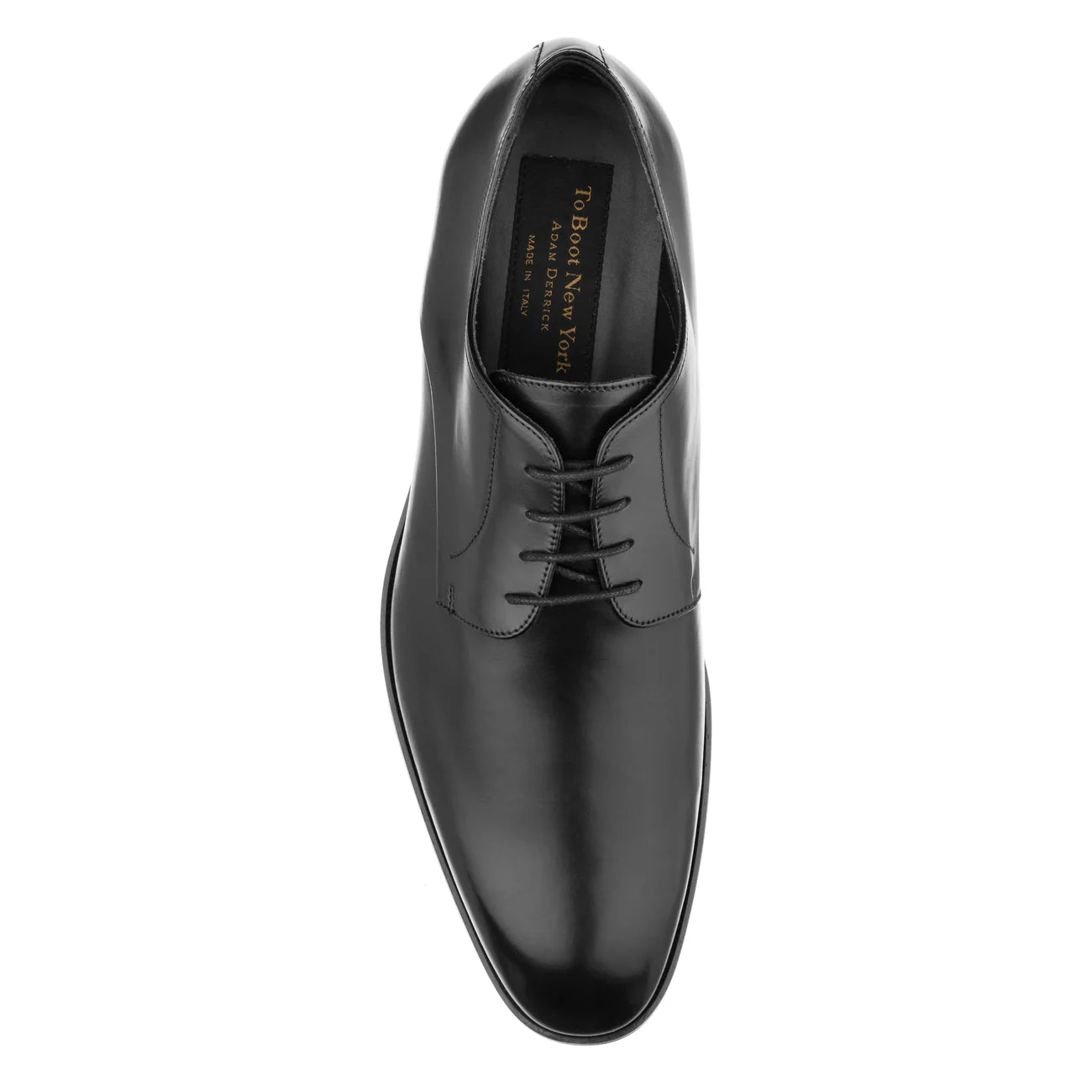 To Boot Parsons Black Calf Derby Oxford