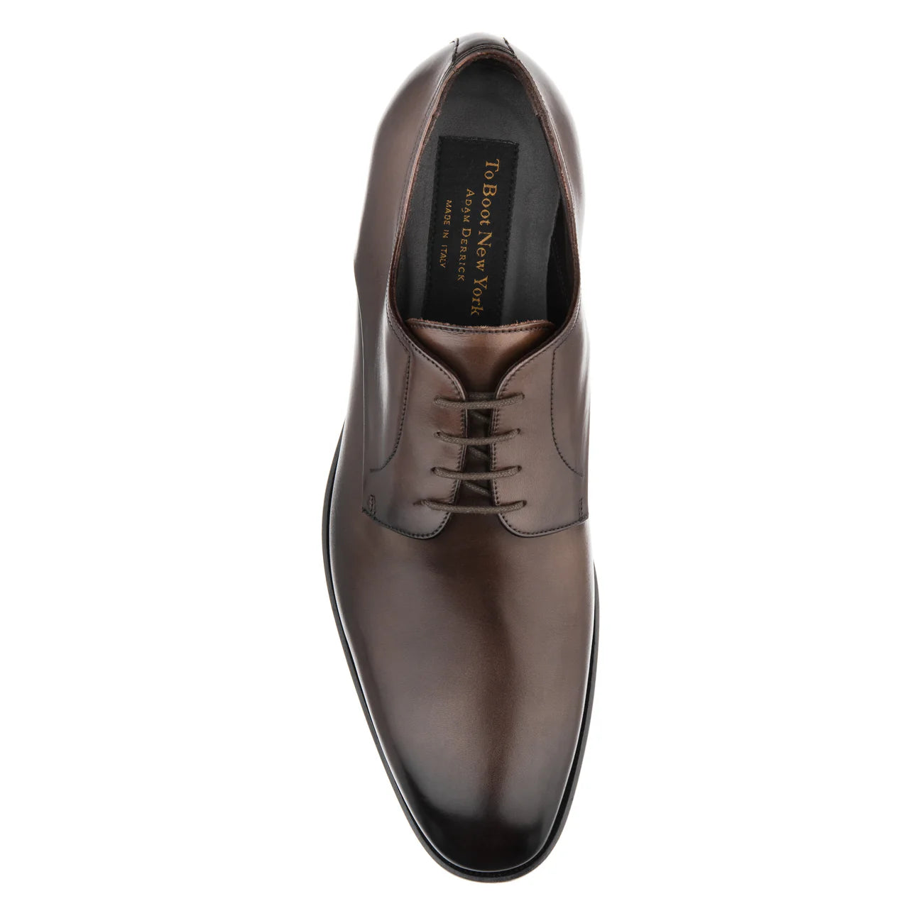 To Boot Parsons Dark Brown Calf Derby Oxford