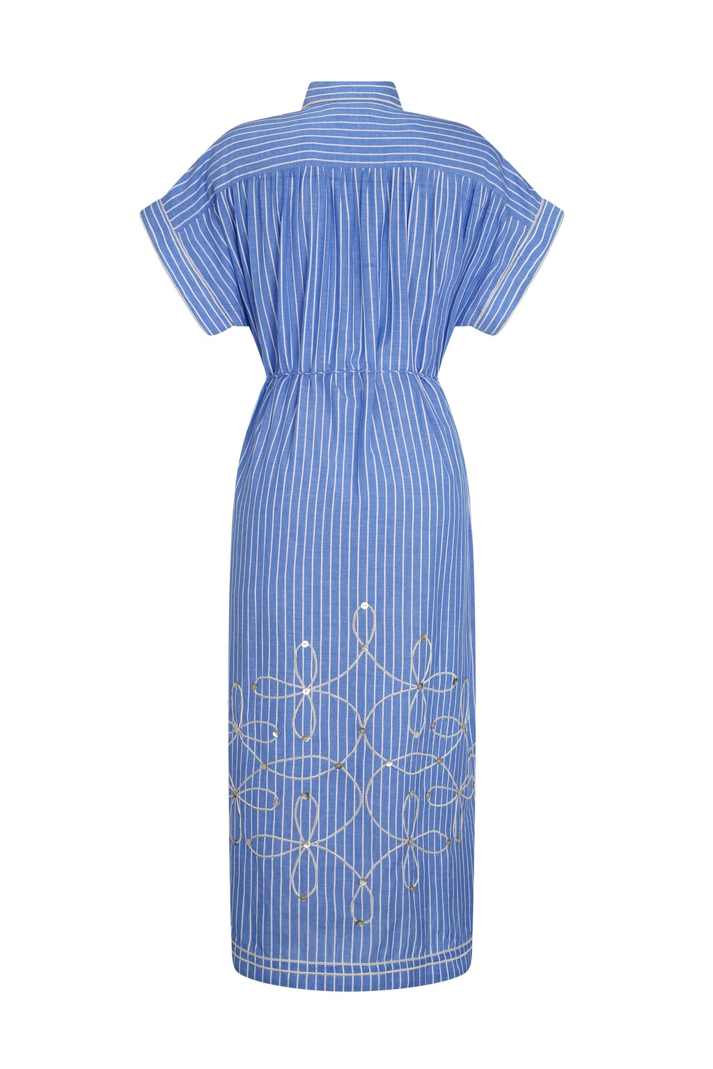 Carolina K Valerie Kaftan - Blue Stripes