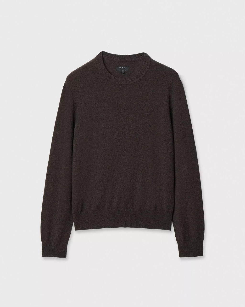 Rag & Bone Vernon Cashmere Sweater - Dark Brown