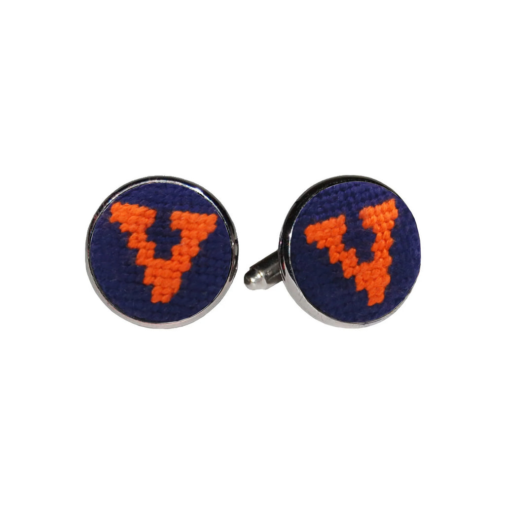Smathers & Branson Virginia (Dark Navy) Cufflinks