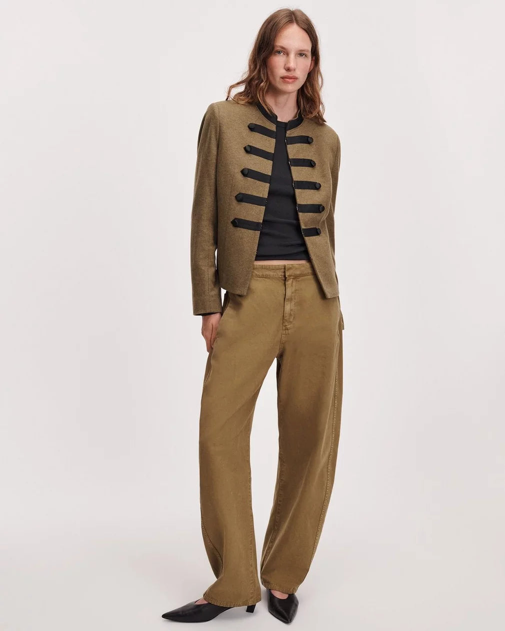 Rag & Bone Vito Canvas Pant - Gold