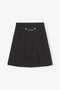 Ganni Black Light Twill Suiting Skirt - Black