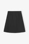 Ganni Black Light Twill Suiting Skirt - Black