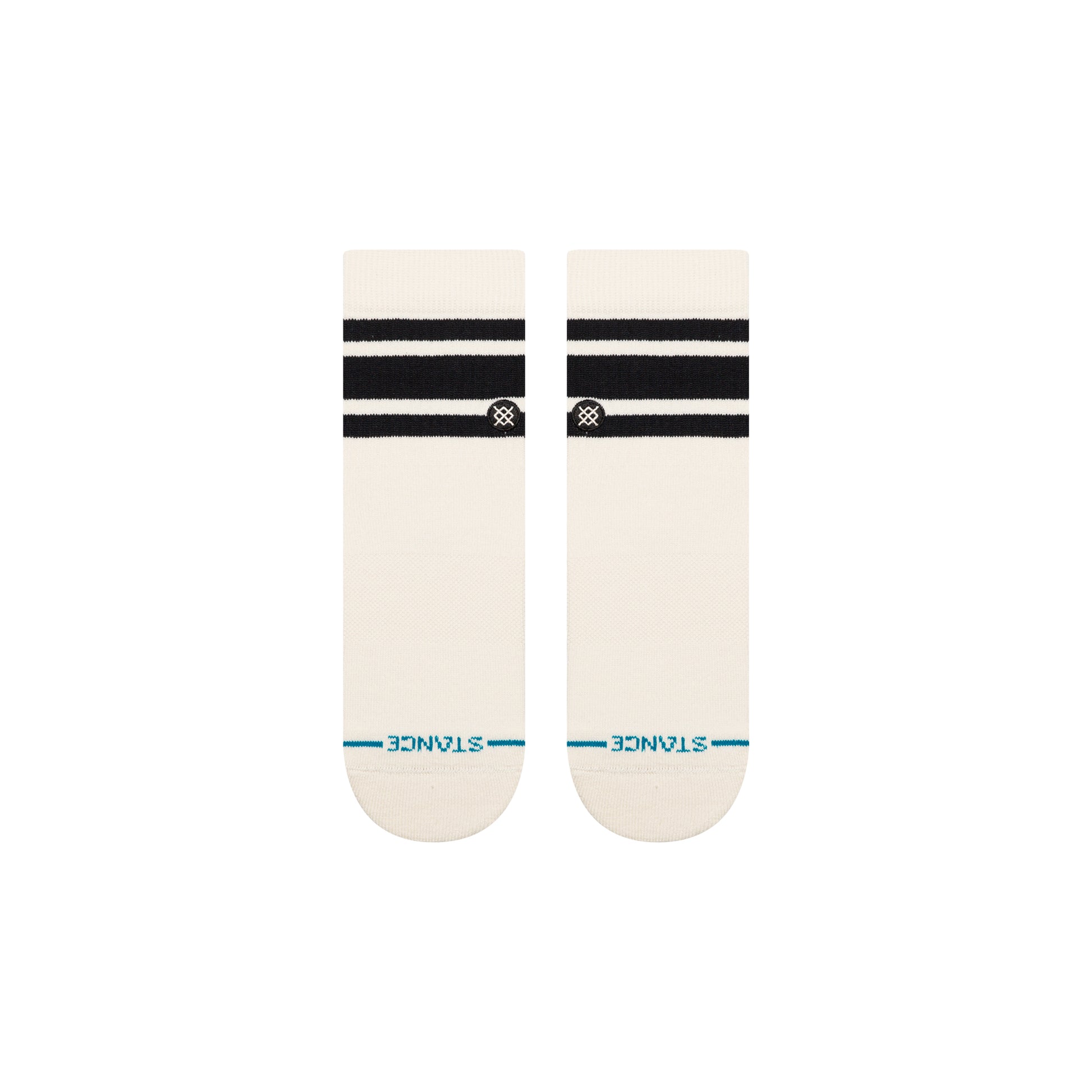 Stance Cotton Quarter Medium Cushion Socks - Ivory