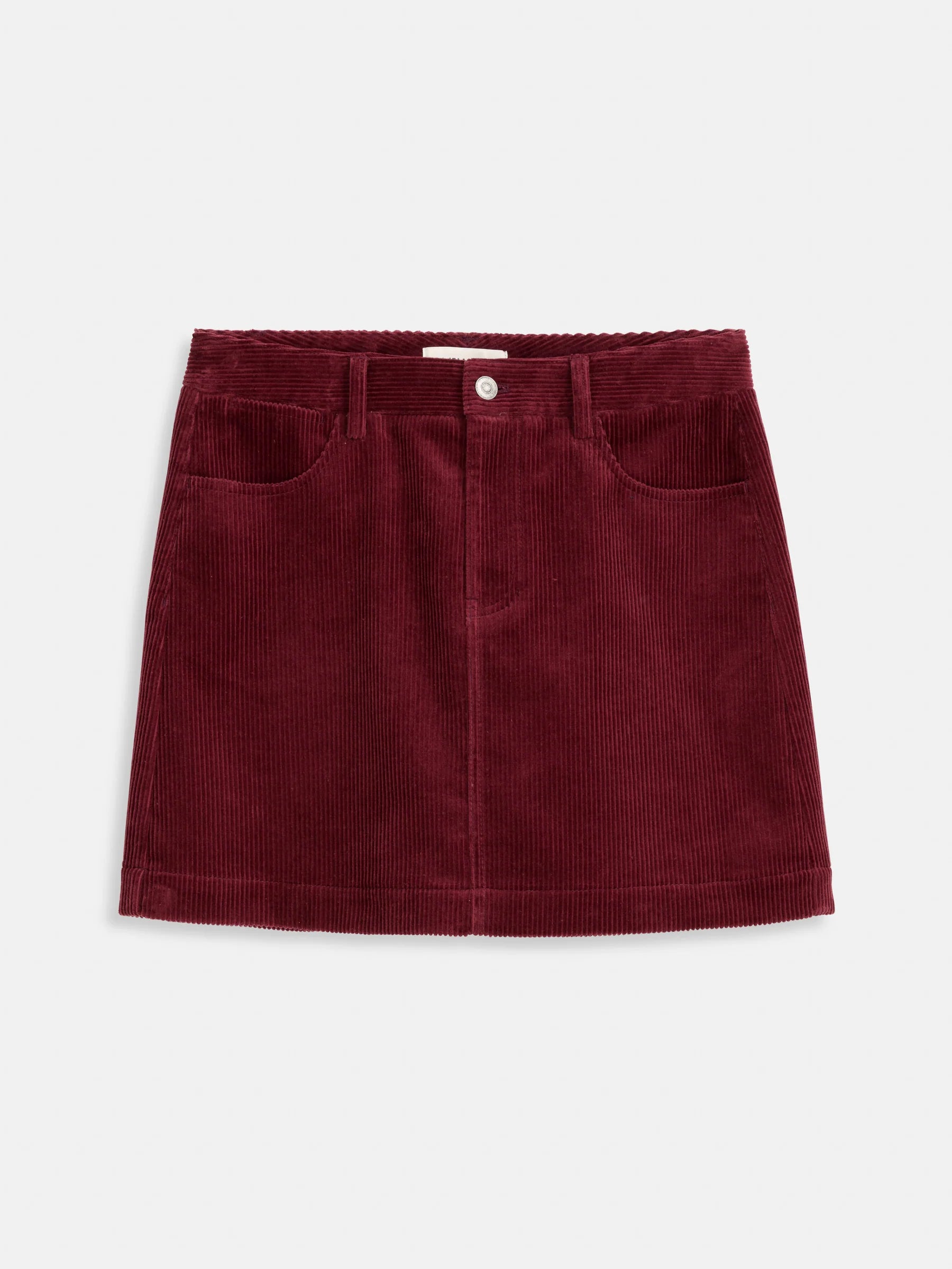 Alex Mill Camden Corduroy Skirt - Burgundy