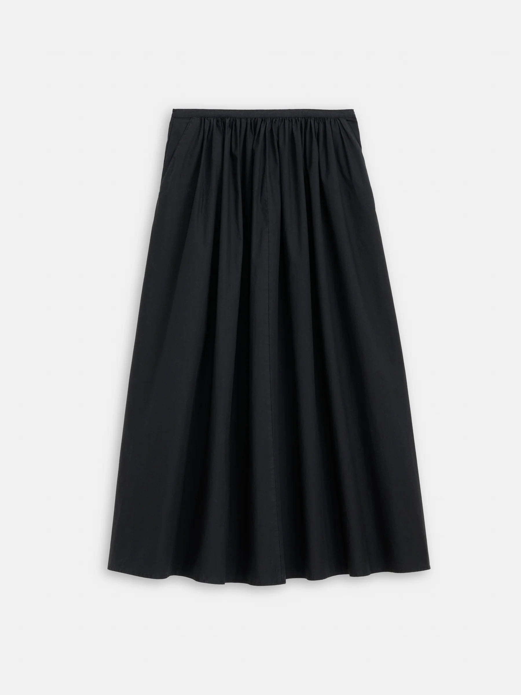 Alex Mill Sarah Skirt in Superfine Poplin - Black