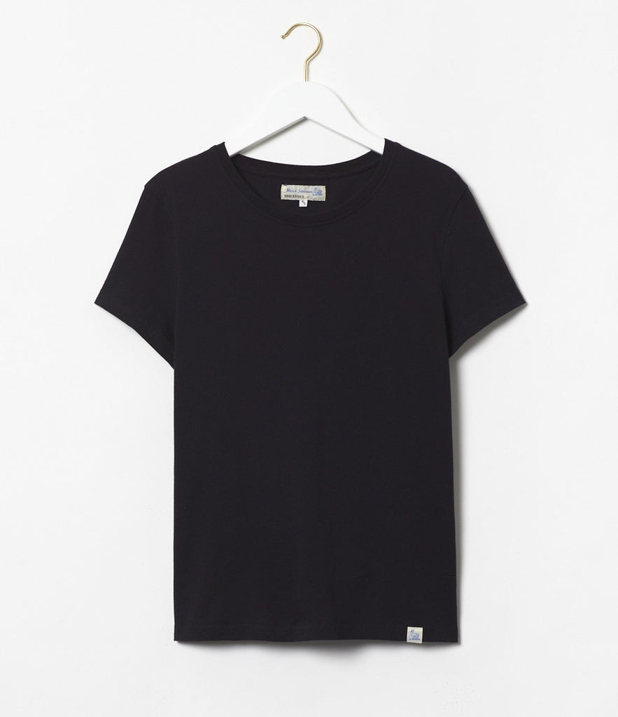 Merz b. Schwanen T-shirt - Deep Black