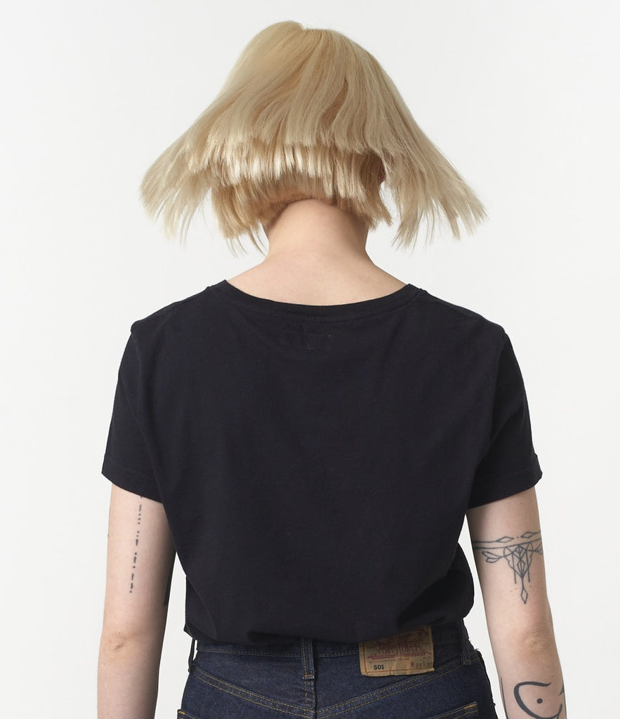 Merz b. Schwanen T-shirt - Deep Black