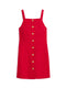 Alex Mill Alexis Dress in Cotton Linen - Crimson